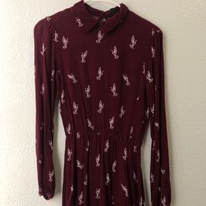 H&M mini long sleeves dress